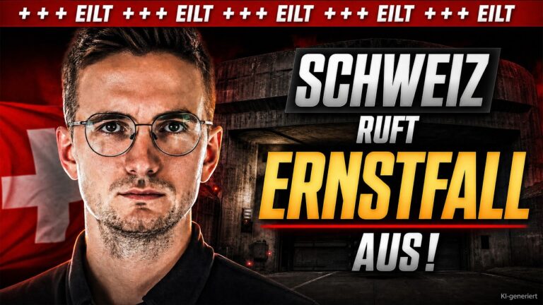 Mehr über den Artikel erfahren EILT: Schweiz ruft ERNSTFALL aus! DAS wissen sie über den kommenden Krieg!