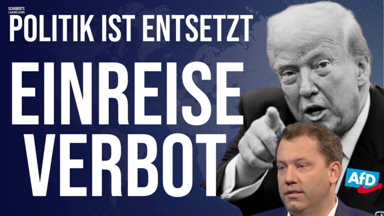 Mehr über den Artikel erfahren Eilt💥Eskalation💥USA-Verbot💥Trump schockt Merz💥Neue Enthüllungen: Stasi 2.0 wieder da!💥AfD-Verbot