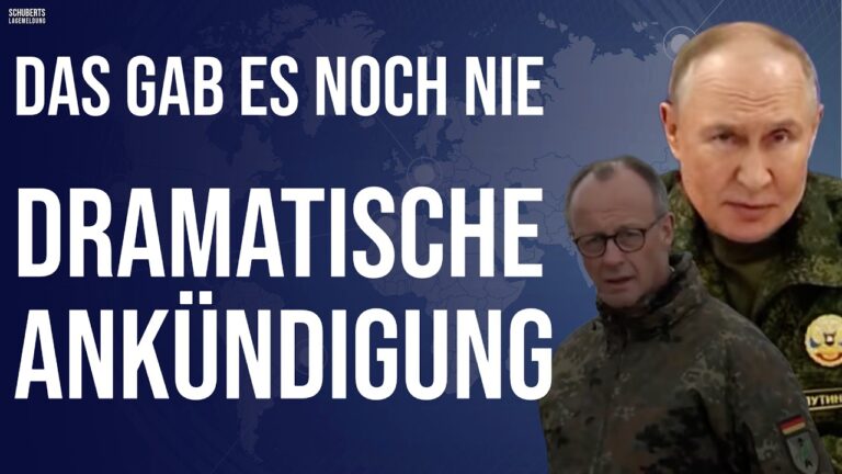 Eilt💥Gefährliche Lage💥Russland schlägt zurück gegen Deutschland💥Eskalation zwischen Merz und Putin