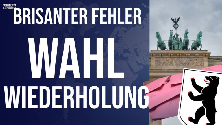 Mehr über den Artikel erfahren Eilt💥Hammer-Meldung💥Aufgedeckt: Unfassbare Vorgänge in Berlin💥WAHL UNGÜLTIG?💥Neuer Polizei Skandal
