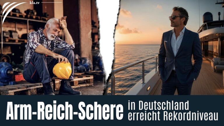 Mehr über den Artikel erfahren Einfluss der Hochfinanz: Arm-Reich-Schere in Deutschland erreicht Rekordniveau