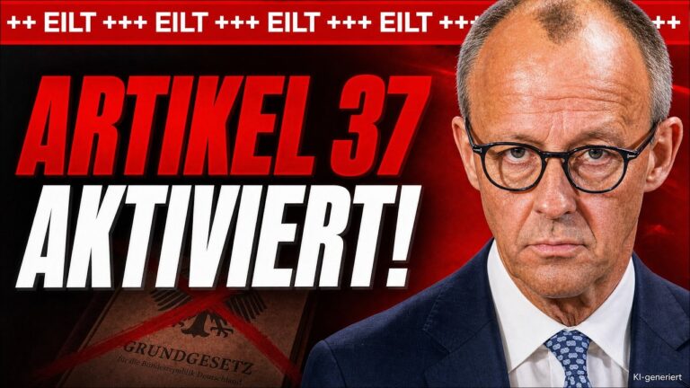 Mehr über den Artikel erfahren ES GEHT LOS: Artikel 37 aktiviert! DAS blüht uns jetzt.