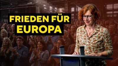 Mehr über den Artikel erfahren „Europa darf kein Schlachtfeld werden“ – Ulrike Guérots Friedensrede