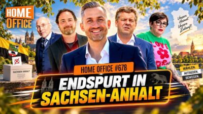 Mehr über den Artikel erfahren Exklusive Reportage: Endspurt in Sachsen-Anhalt – Home Office # 678