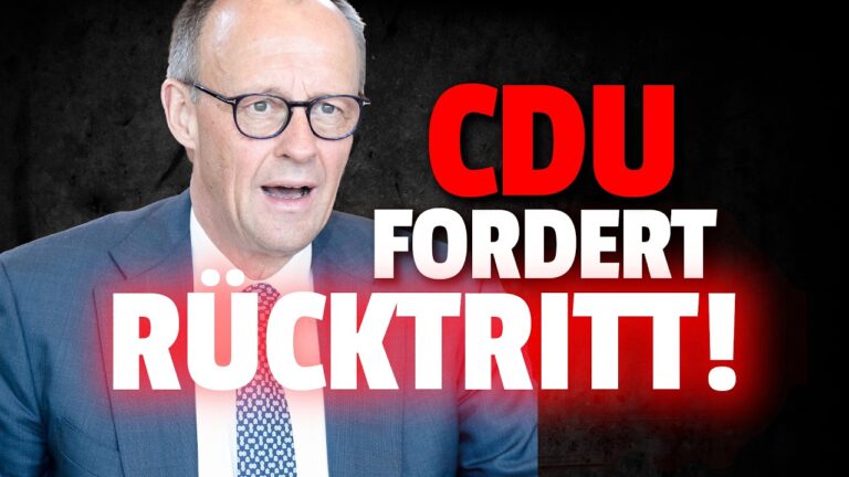 Mehr über den Artikel erfahren 💥CDU Landesvize FORDERT Merz RÜCKTRITT!