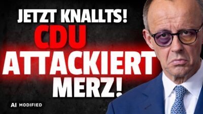 Mehr über den Artikel erfahren 💥CDU will Merz FEUERN: JETZT hat Merz ein Problem!