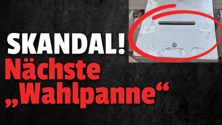 Mehr über den Artikel erfahren 💥Eklat bei Landtagswahl: Urne NICHT versiegelt!