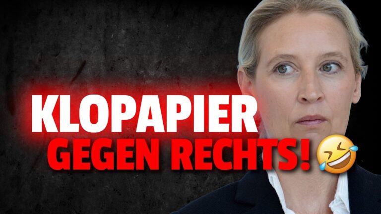 Mehr über den Artikel erfahren 💥Klopapier gegen rechts: JETZT drehen die Linken ab! 😂