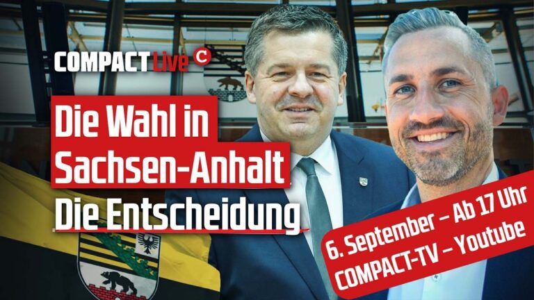 Mehr über den Artikel erfahren 💥LIVE: Die Wahl in Sachsen-Anhalt – DIE ENTSCHEIDUNG💥