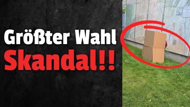Mehr über den Artikel erfahren 💥SKANDAL bei Wahl in Berlin: DAS kann doch nicht wahr sein!!