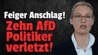 Mehr über den Artikel erfahren 💥War DAS Säure? Zehn Verletzte bei Angriff auf AfD-Stand!