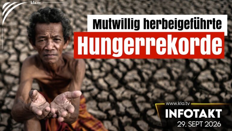 Mehr über den Artikel erfahren 🔴 Mutwillig herbeigeführte Hungerrekorde!