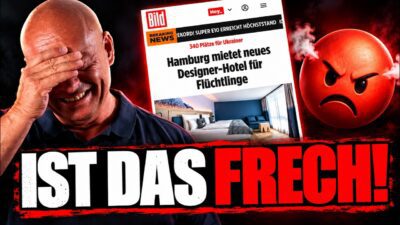 Mehr über den Artikel erfahren 😳❌FRECH: Staat mietet Luxus-Hotel für Flüchtlinge! 100.000 Deutsche warten aber auf eine Wohnung…