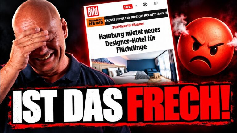 Mehr über den Artikel erfahren 😳❌FRECH: Staat mietet Luxus-Hotel für Flüchtlinge! 100.000 Deutsche warten aber auf eine Wohnung…