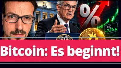 Mehr über den Artikel erfahren FED SCHOCKT DIE MÄRKTE – und Bitcoin steigt!