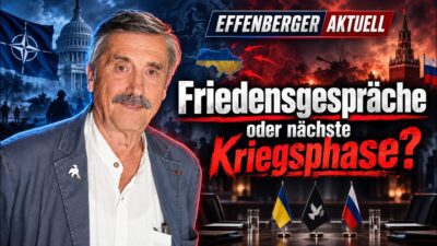 Mehr über den Artikel erfahren Friedensgespräche oder nächste Kriegsphase? – Effenberger über USA, Russland und Europas Rolle