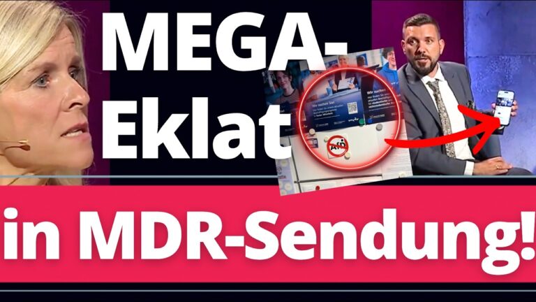 Mehr über den Artikel erfahren GENAU SO! Tobias Rausch zertrümmert die Gesamte MDR-Sendung!