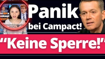 Mehr über den Artikel erfahren GENIAL: Campact kassiert riesige Klatsche von DM!!!