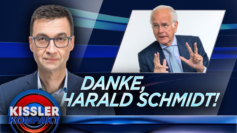 Mehr über den Artikel erfahren Harald Schmidt hat keine Angst vor der AfD | KISSLER Kompakt