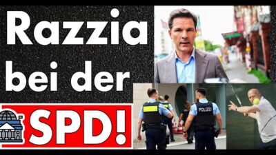 Mehr über den Artikel erfahren Hausdurchsuchung beim Spitzenkandidaten & in der SPD-Zentrale! Steffen Krach in Erklärungsnot!