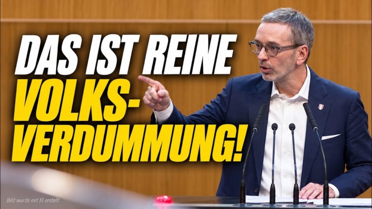 Mehr über den Artikel erfahren Herbert Kickl attackiert Regierung ziemlich hart!