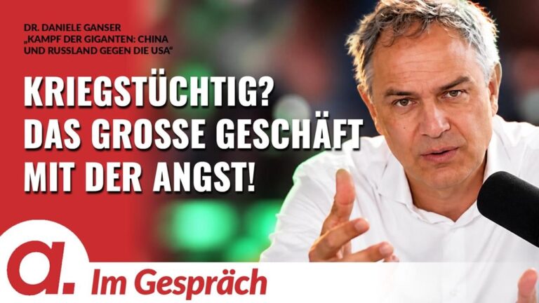 Mehr über den Artikel erfahren Im Gespräch: Dr. Daniele Ganser | „Kampf der Giganten“ | Apolut