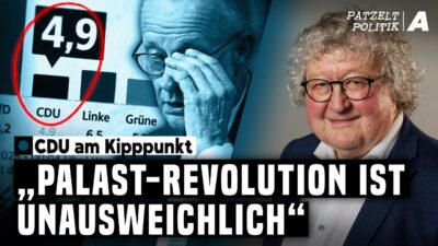 Mehr über den Artikel erfahren „In der CDU beginnt jetzt die große Abrechnung“ – Patzelt Politik