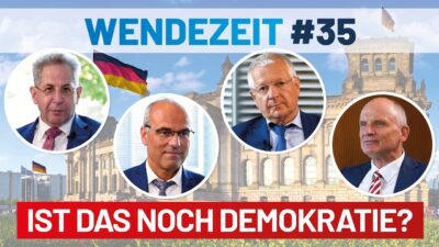 Mehr über den Artikel erfahren Ist das noch Demokratie? Verfassungsschutzpräsident a.D., Journalist, Anwalt und MdB reden Klartext