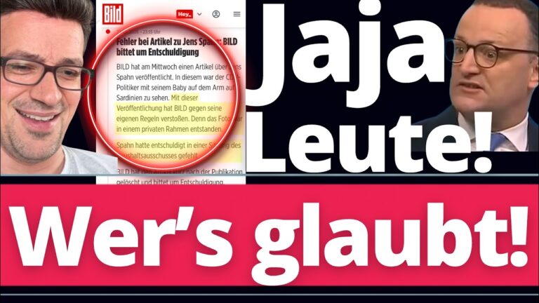 Mehr über den Artikel erfahren Jens Spahn: BRISANTE Wende der BILD-Zeitung! Das stinkt gewaltig zum Himmel!