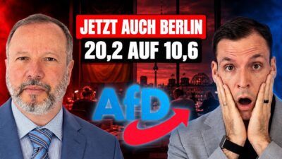 Mehr über den Artikel erfahren Jetzt auch Berlin: Per Briefwahl verliert die AfD wieder exakt die Hälfte ihrer Stimmen