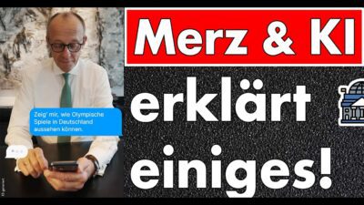 Mehr über den Artikel erfahren Keine Schwimmbäder, aber Merz lässt sich Olympia von der KI malen – und verkauft uns das als Politik