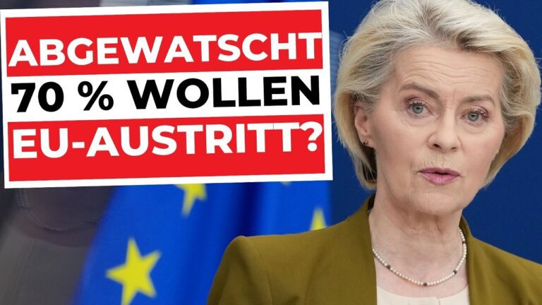 Mehr über den Artikel erfahren KLATSCHE: 70 Prozent haben endgültig genug davon! | Brüssel-Kritik, Digitaler Euro & eID-Gesetze