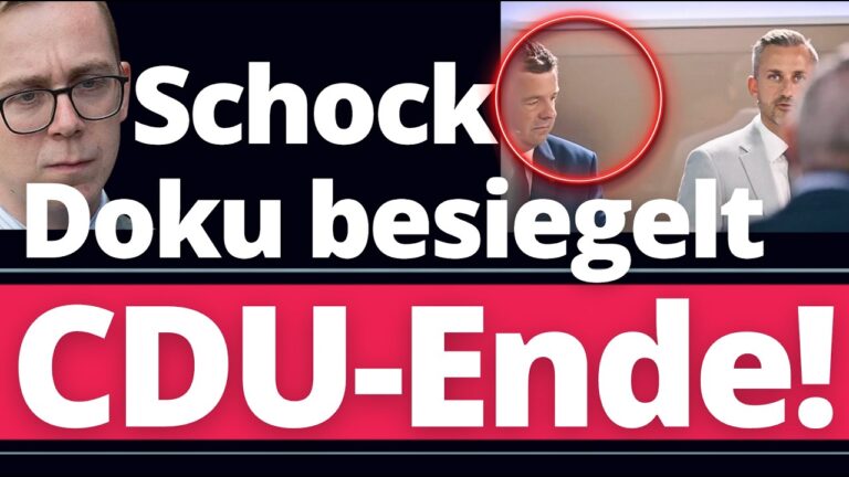 Mehr über den Artikel erfahren KRASS: Dieses Video beerdigt die CDU ENDGÜLTIG!