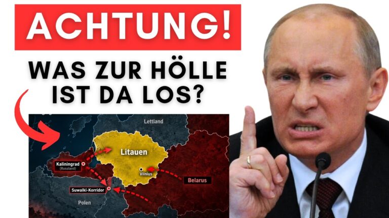 Mehr über den Artikel erfahren Kreml-Zeitung kündigt Angriff auf Litauen an + Wadepuhl macht Notfall-Meeting mit Lavrov!