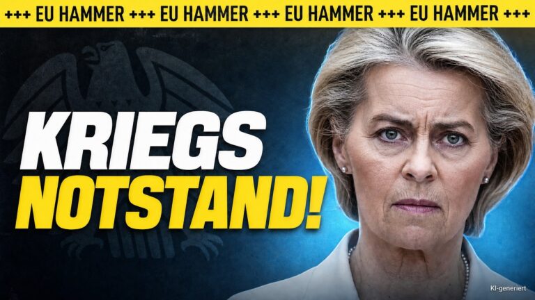 Mehr über den Artikel erfahren KRIEGS NOTSTAND: NEUER EU-ARTIKEL aktiviert! SO hebelt Brüssel unsere PARLAMENTE aus!