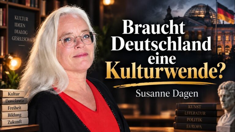 Mehr über den Artikel erfahren Kulturwende in Deutschland? Susanne Dagen über Seitenwechsel, Kunstfreiheit und den Kulturbetrieb