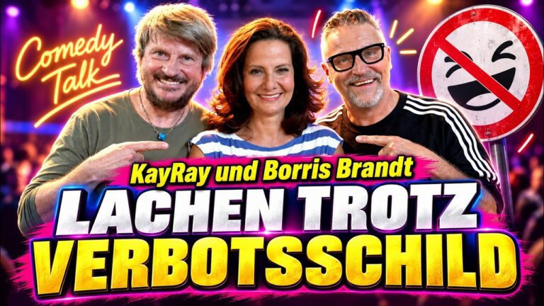 Mehr über den Artikel erfahren Lachen trotz Verbotsschild – Kay Ray & Borris Brandt über Humor, Medien und Mut zur eigenen Meinung