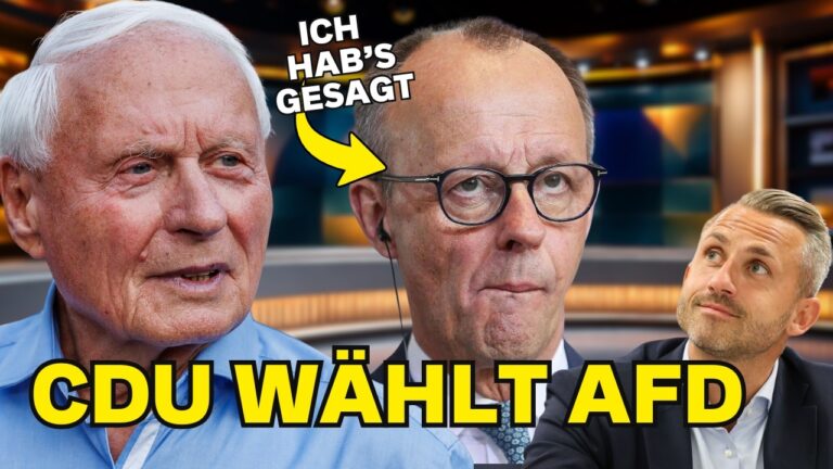 Mehr über den Artikel erfahren Lafontaine lässt BOMBE platzen: „CDU Wählt AfD“