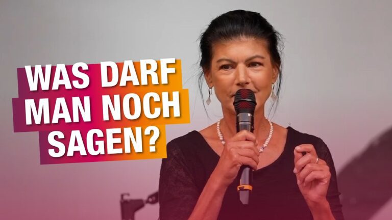 Mehr über den Artikel erfahren Leben wir in einer Meinungsdiktatur? | Sahra Wagenknecht beim Festival der Meinungsfreiheit