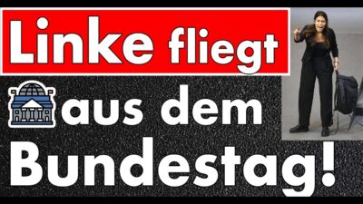 Mehr über den Artikel erfahren Linke eskaliert im Bundestag und fliegt raus! 2000 Euro Strafe gibt es obendrauf
