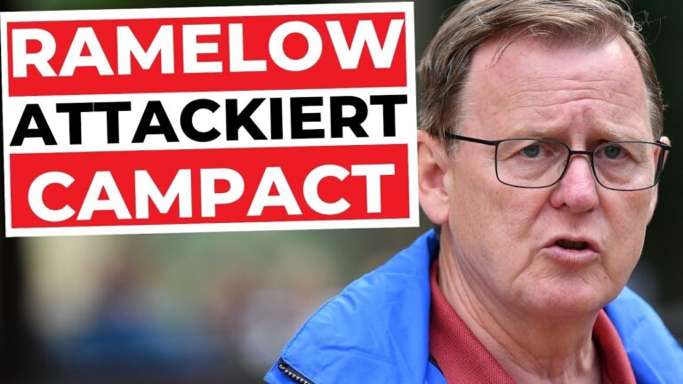 Mehr über den Artikel erfahren Linker Verrat – RAMELOW FLIPPT AUS: 150.000€-Frust platzt | Campact, Grüne, Linke & Wahlkampf MV