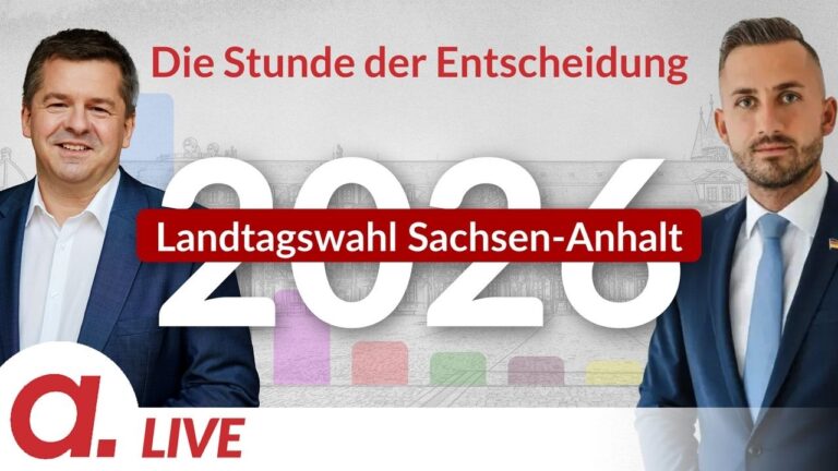 Mehr über den Artikel erfahren Livestream zur Landtagswahl in Sachsen-Anhalt (Aufzeichnung vom 6.9.2026)