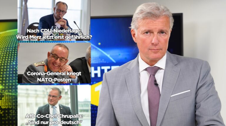 Mehr über den Artikel erfahren Nachrichten AUF1: CDU unter fünf Prozent:🔥Merz klammert sich ans Kanzleramt