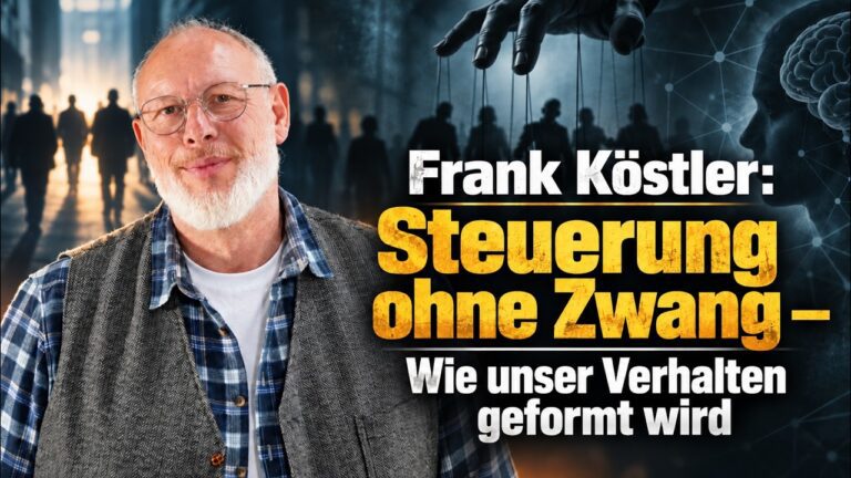 Mehr über den Artikel erfahren Manipulation ohne Befehl: Wie Gesellschaften gesteuert werden – Frank Köstler