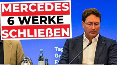Mehr über den Artikel erfahren MERCEDES KRISE: Werke vor dem Aus | IG Metall vs. Mercedes-Benz, Werksschließung