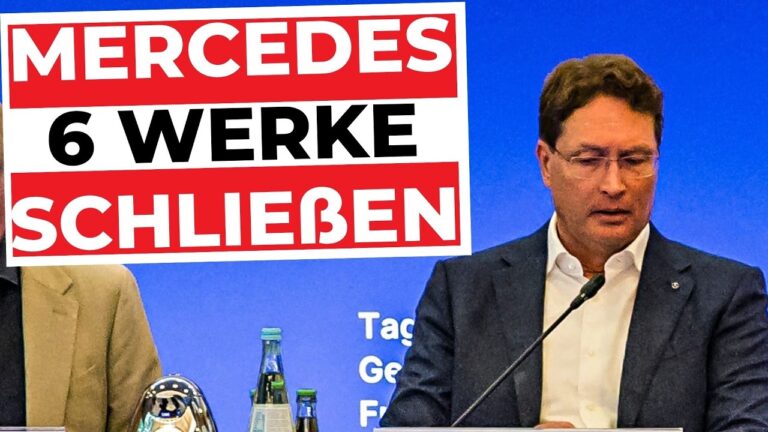 Mehr über den Artikel erfahren MERCEDES KRISE: Werke vor dem Aus | IG Metall vs. Mercedes-Benz, Werksschließung