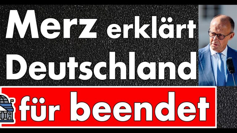 Mehr über den Artikel erfahren Merz: Dieses Geschäftsmodell Bundesrepublik Deutschland ist vorbei, und es wird nicht wiederkommen!