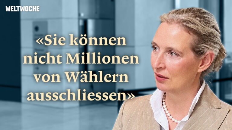 Mehr über den Artikel erfahren Merz, gefährlichster Mann Europas? Alice Weidel über die Brandmauer und deren Folgen