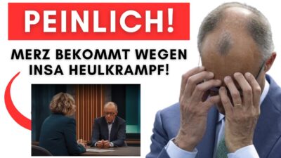 Mehr über den Artikel erfahren Merz kapituliert vor SPD + Weidel in Umfragen vor Merz & Wüst + Merz bekommt Heulkrampf wegen INSA