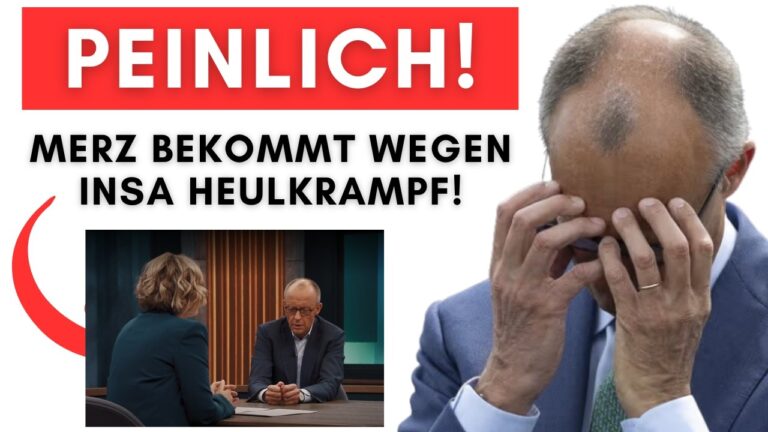 Mehr über den Artikel erfahren Merz kapituliert vor SPD + Weidel in Umfragen vor Merz & Wüst + Merz bekommt Heulkrampf wegen INSA